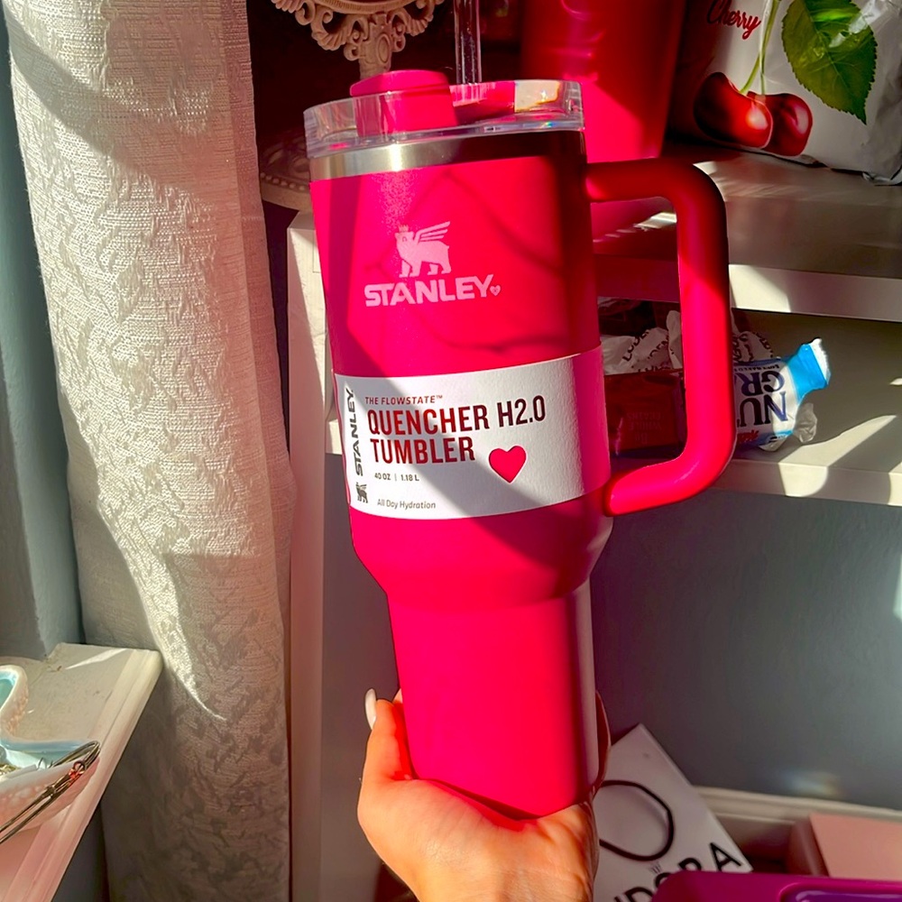 Limited edition hot pink Stanley